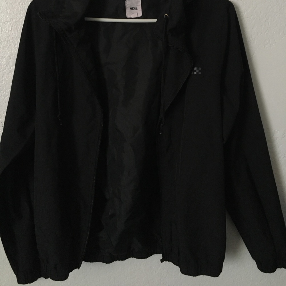 VANS Black / Checkered Windbreaker